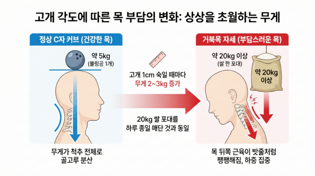 오후만 되면 목 통증