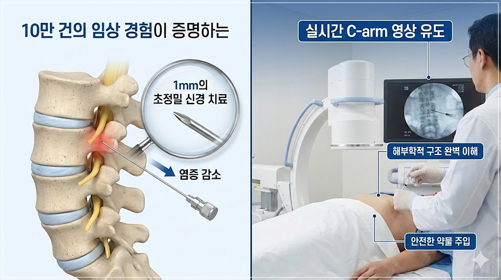 인천 허리디스크 수술 권유 초정밀 신경치료