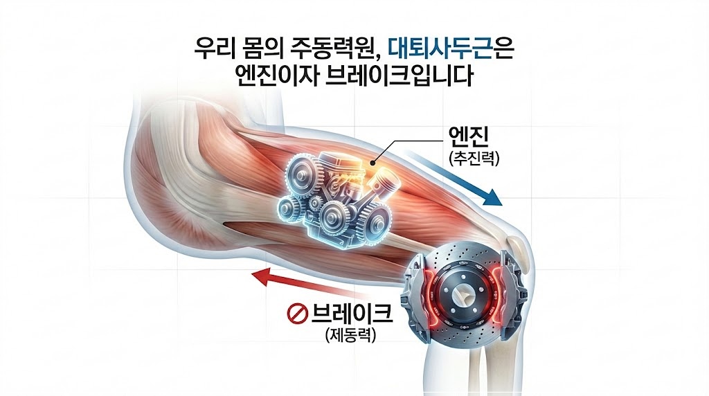 주안동 허벅지 통증 주동력원 대퇴사두근