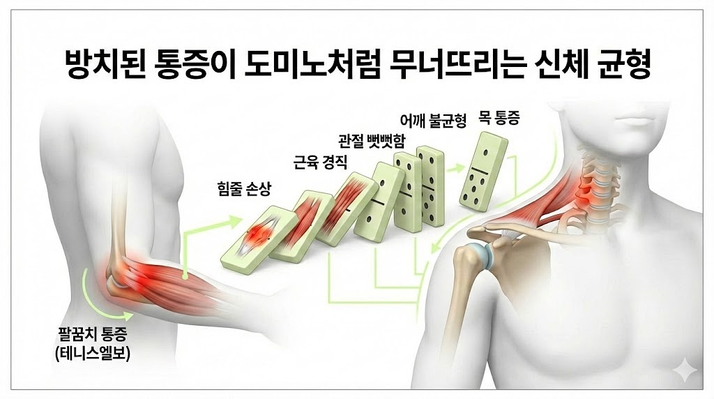 간석역 테니스엘보 재발의 원인
