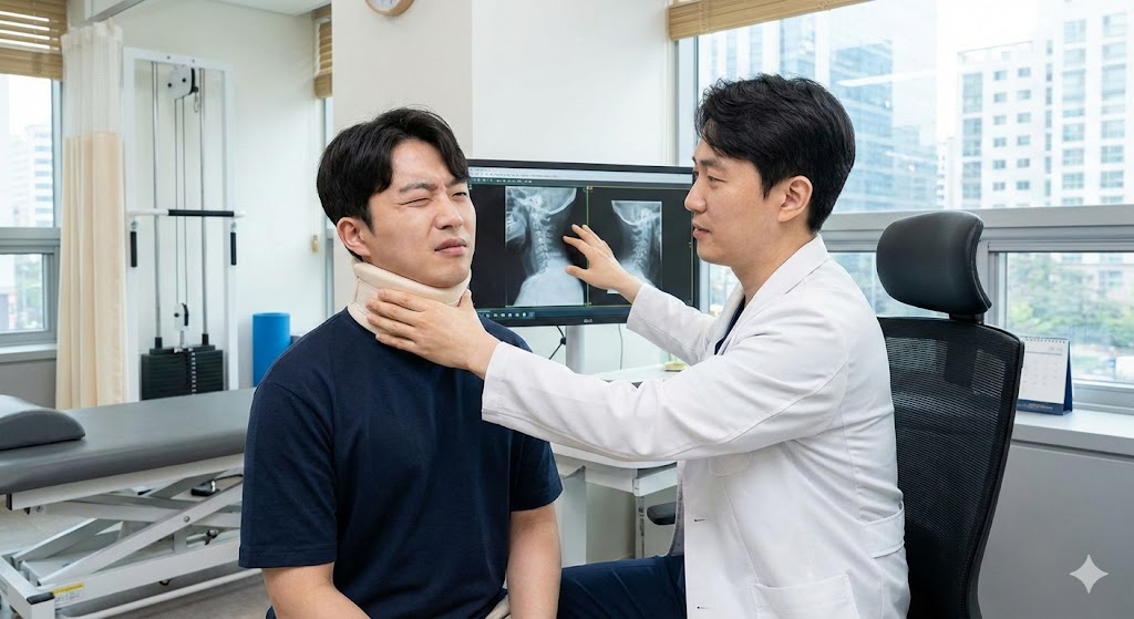 미추홀구 거북목 스트레칭 통증