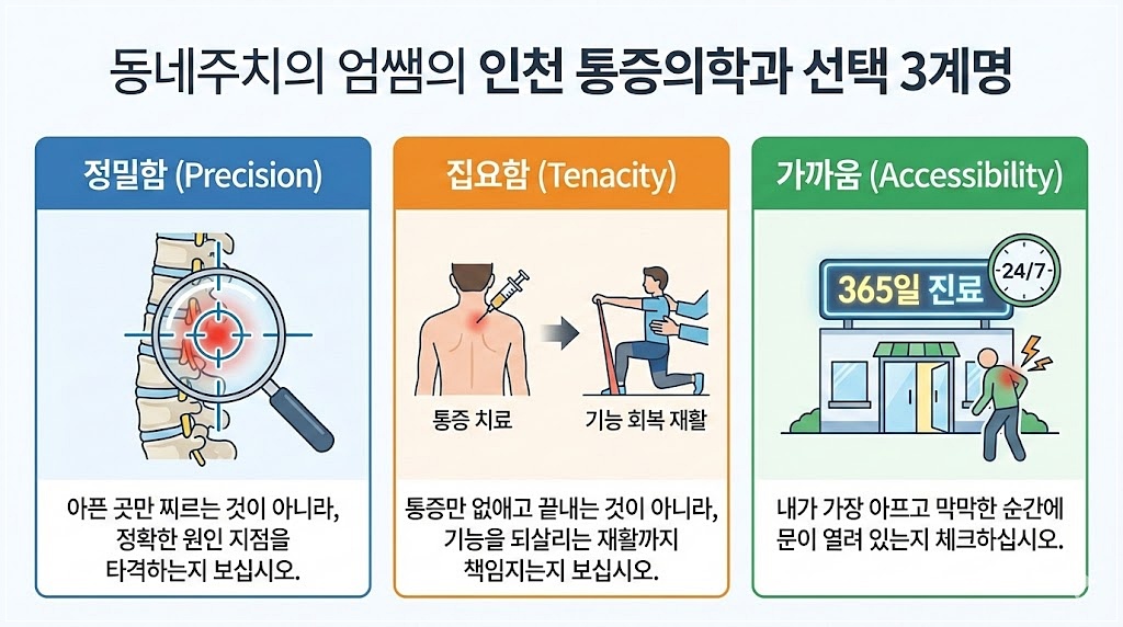 인천 20대 허리디스크 병원선택기준