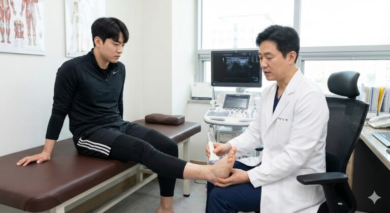 인천 발바닥 통증 , 아침 첫발 뒤꿈치가 날카롭게 아픈 이유는?