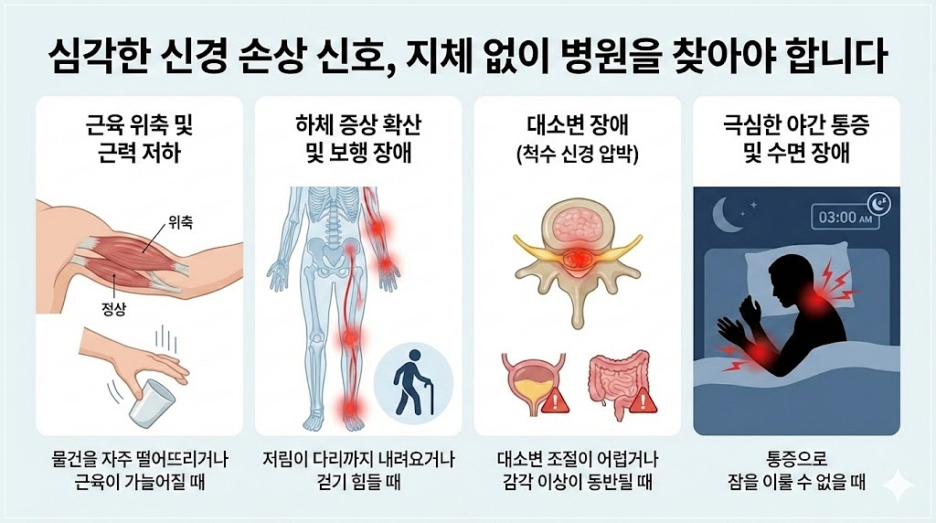 인천 자고 일어나면 팔저림으로 인한 신경손상신호