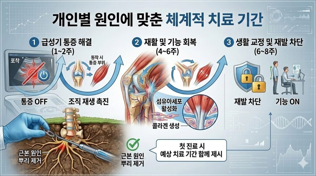 주안동 허리통증 재발 체계적 치료기간
