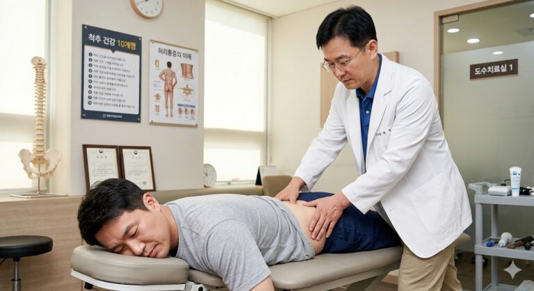 주안동 허리통증 재발 , 왜 치료를 받아도 그때뿐일까요?